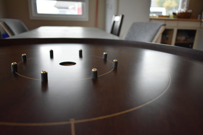 The Maple Marvel by Crokinole Canada - Tournament Crokinole Board Game Set - Meets NCA Standards