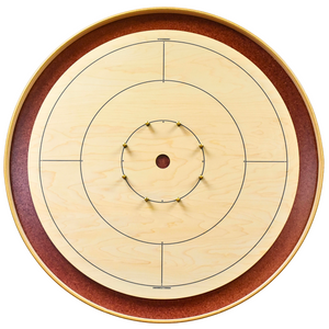 The Royal Red - Tournament Crokinole Board Game Kit