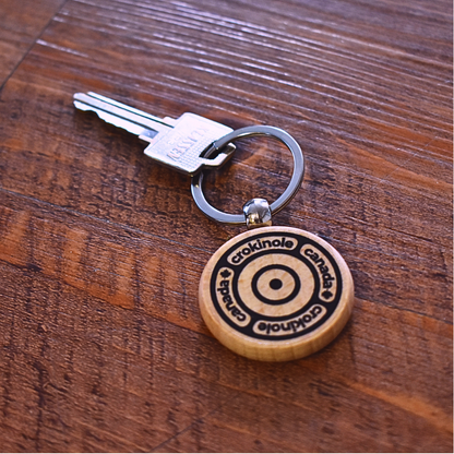 Crokinole Keychain / Pendant