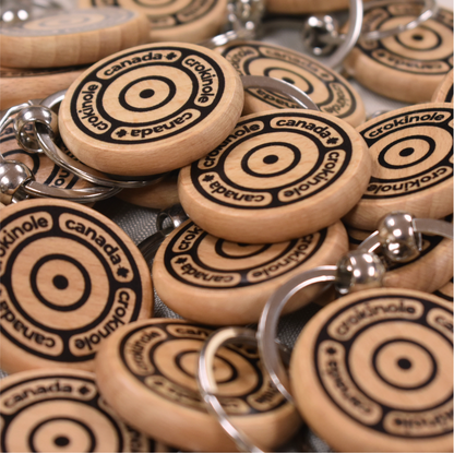 Crokinole Keychain / Pendant