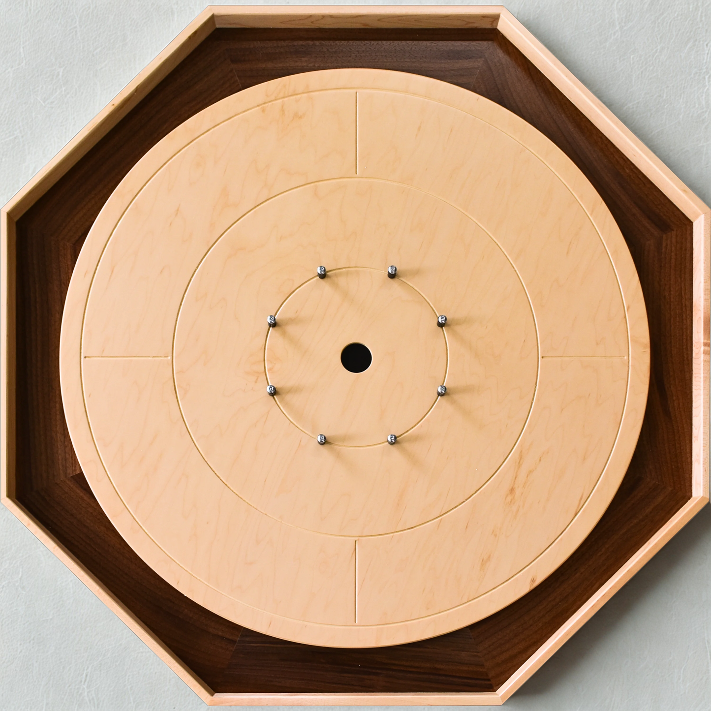 The Mountie - Grand jeu de société Crokinole traditionnel