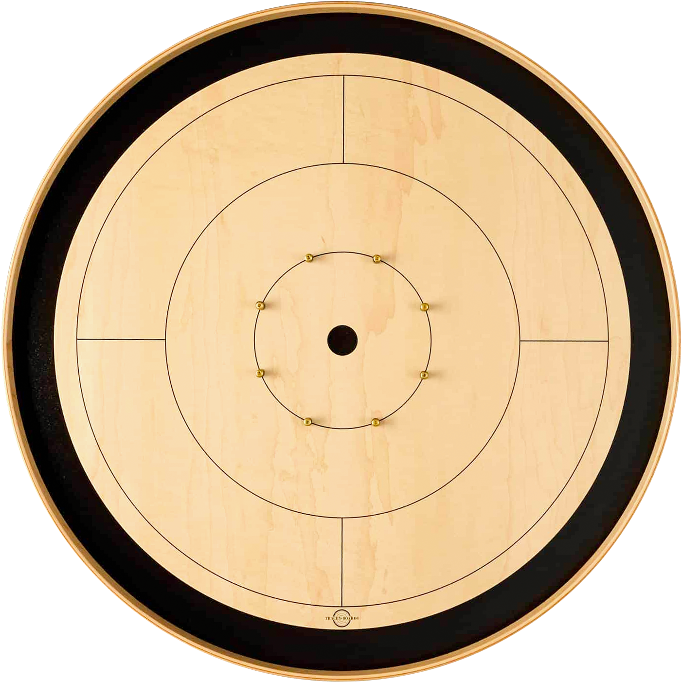 The Tracey Black Championship - Tournament Crokinole Board Game Set - Meets NCA Standards