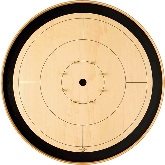 The Tracey Black Championship - Tournament Crokinole Board Game Set - Meets NCA Standards