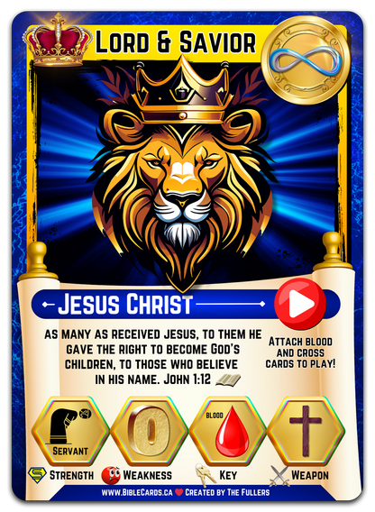 Generations V2 Bible Cards Game - Pack of 72 Playing & Trading Cards