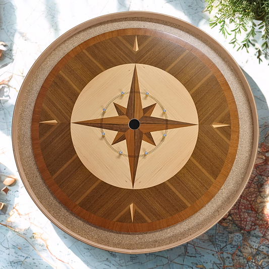Born Again - Hand Inlay Crokinole Boards