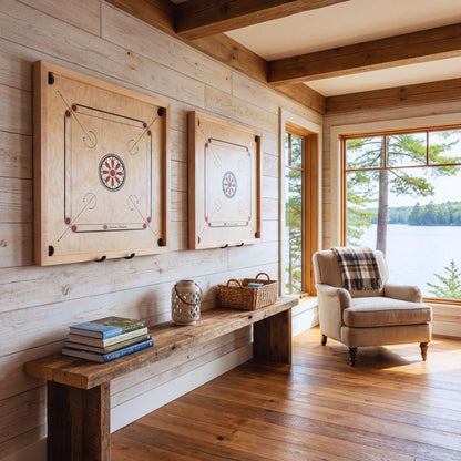 The Carrom Canada Board Game Set