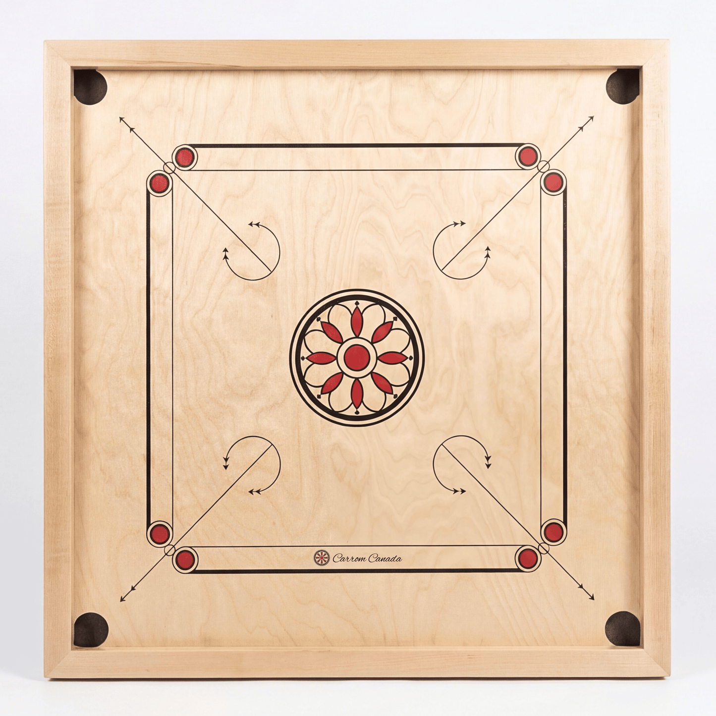 The Carrom Canada Board Game Set