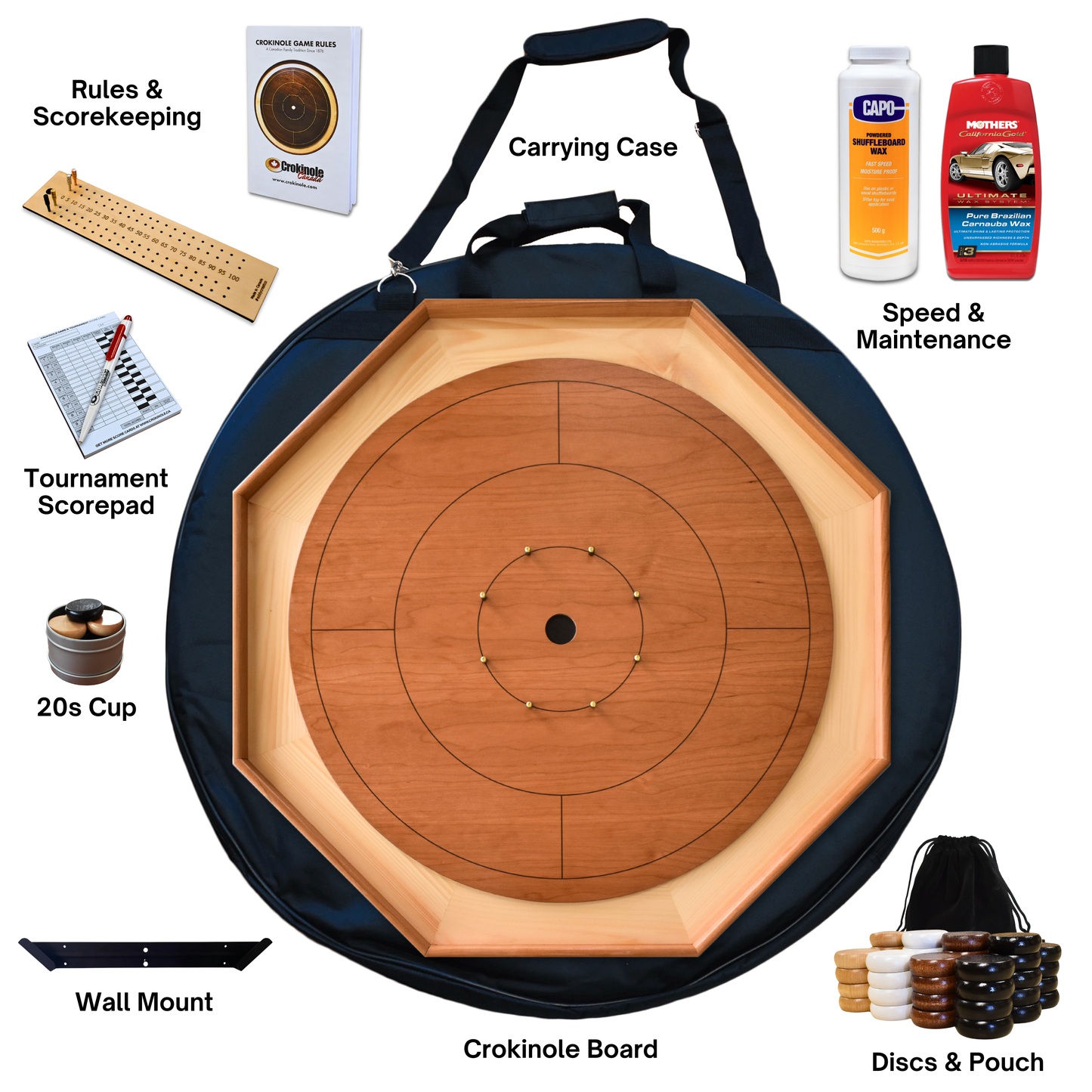 Cherry Hill Blossom - Ultimate Crokinole Bundle