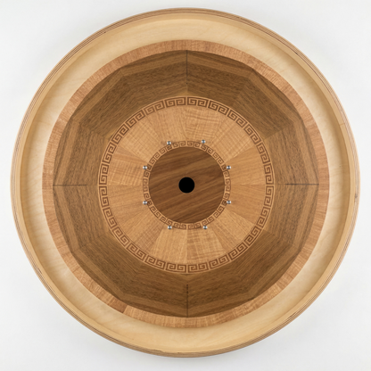Grecian Flare - Hand Inlay Crokinole Boards