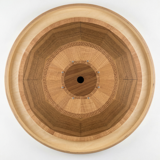 Grecian Flare - Hand Inlay Crokinole Boards