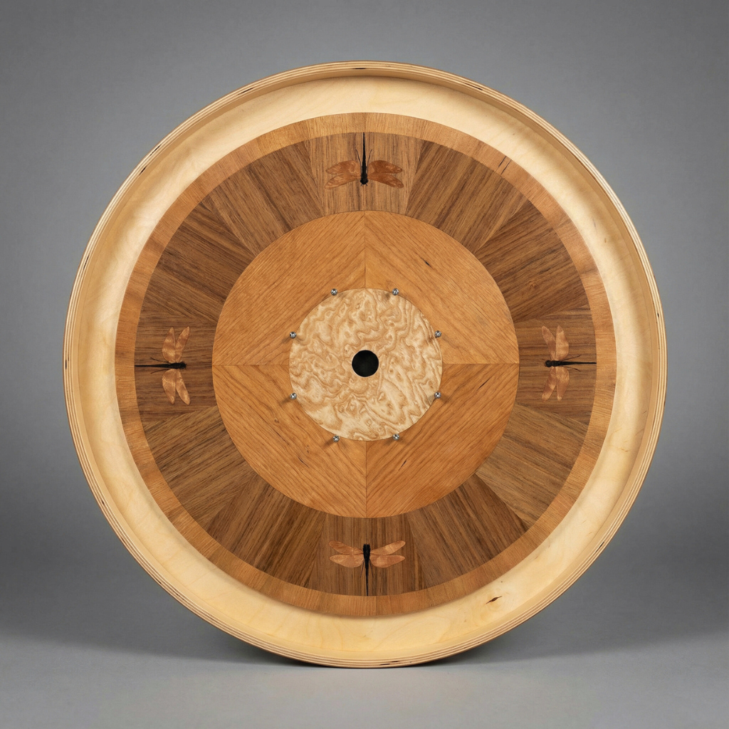 Dragon Fly - Hand Inlay Crokinole Boards