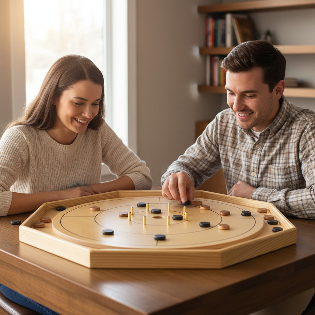 The Family Board - Ultimate Crokinole Bundle