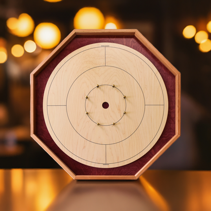 The Baltic Bircher by Crokinole Canada - Large Traditional Crokinole Board Game Set