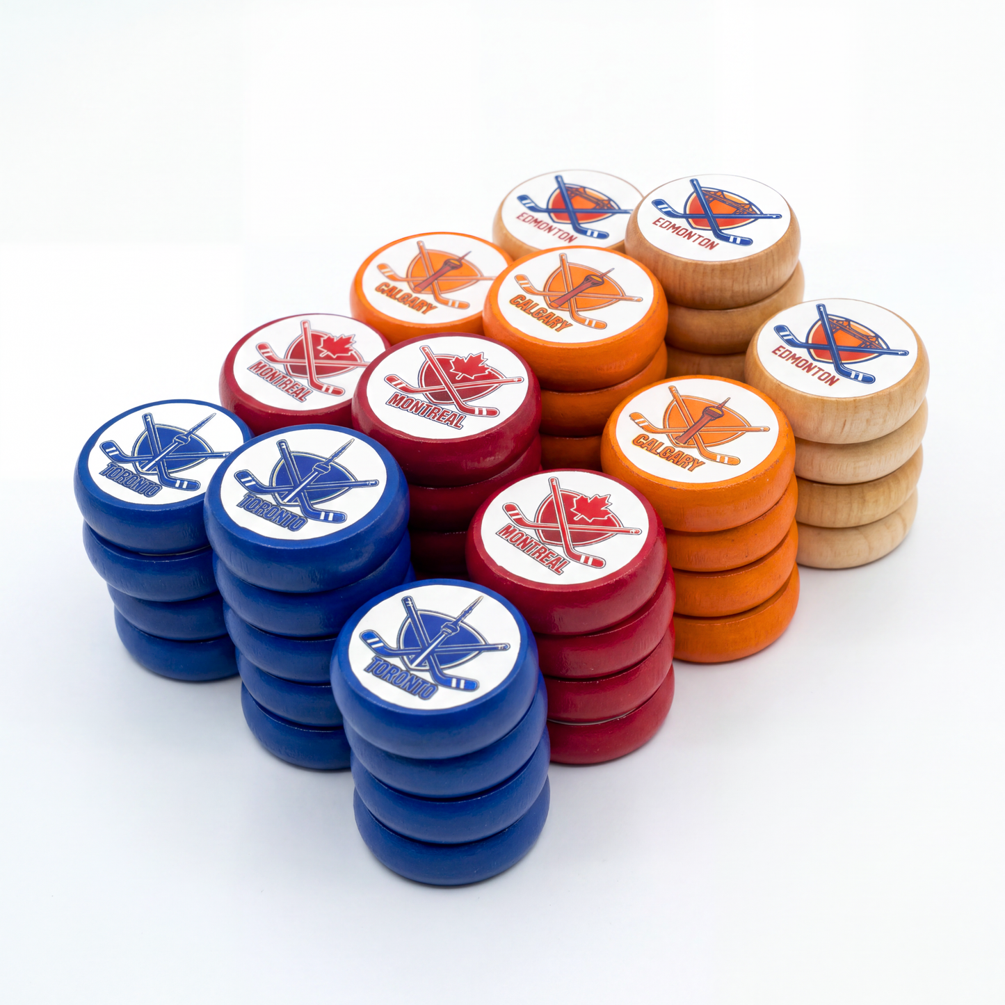 The Hockey Faceoff Board - Ultimate Crokinole Bundle