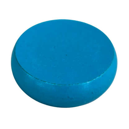 26 Crokinole Discs (Orange & Light Blue)