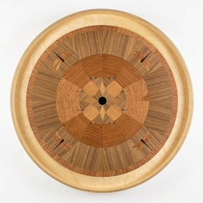 At The Lake - Hand Inlay Crokinole Boards