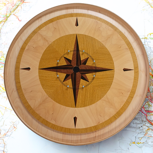 New Jerusalem - Hand Inlay Crokinole Boards