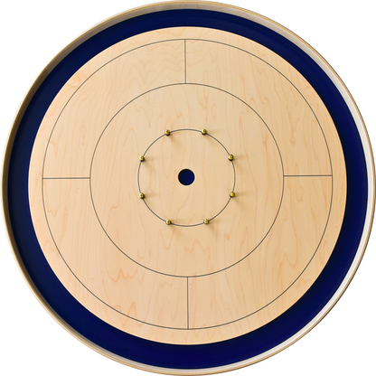 The Royal Blue by Crokinole Canada - Tournament Crokinole Board Game Kit