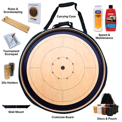 Crokinole Canada - トーナメント ボード ゲーム キット