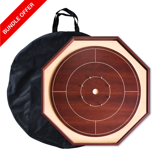 Shiraz Cherry & Maple - Ultimate Crokinole Bundle