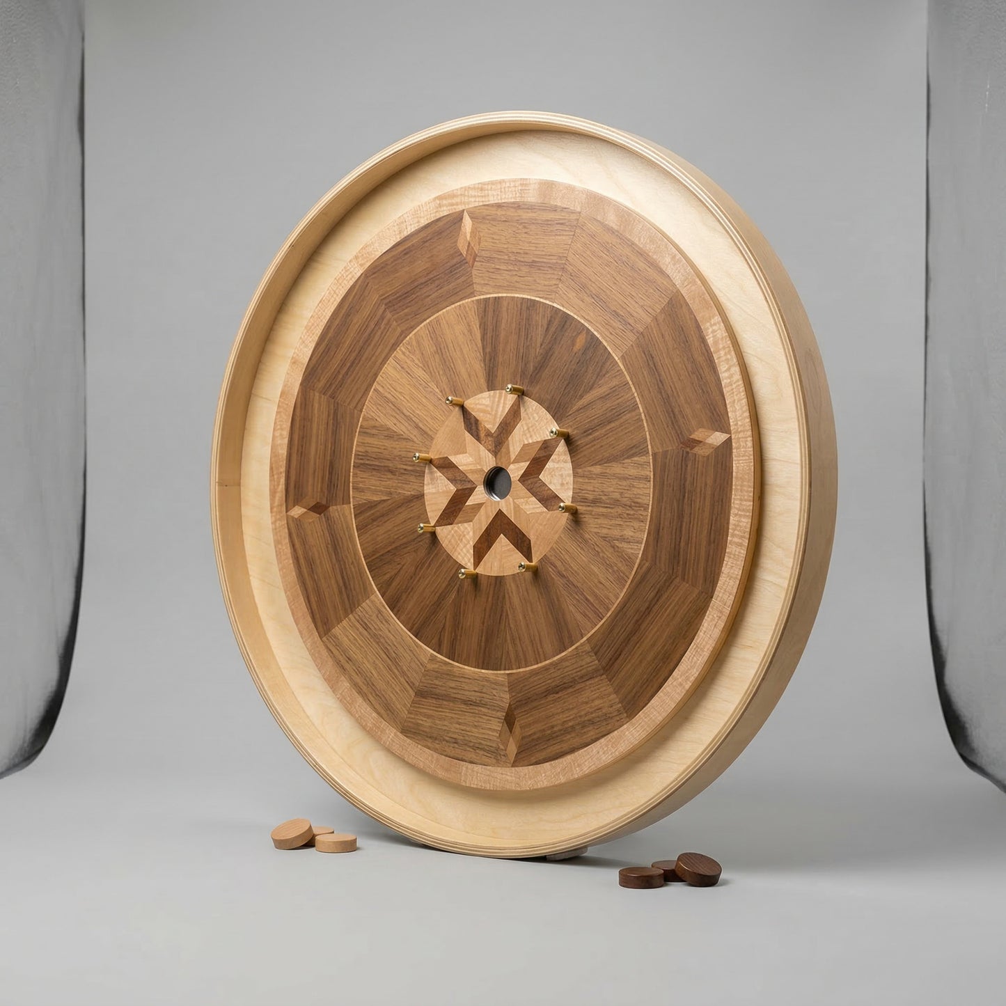 Royal Tribute - Hand Inlay Crokinole Boards