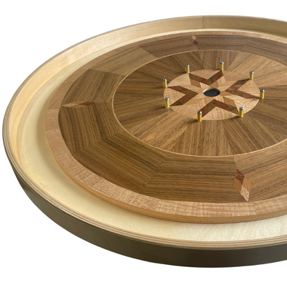 Royal Tribute - Hand Inlay Crokinole Boards