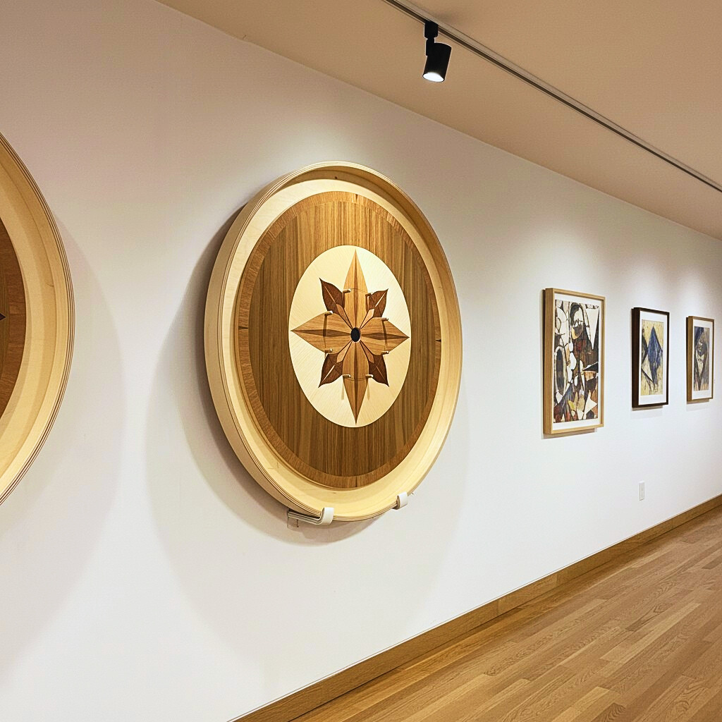 Exquiste Details - Hand Inlay Crokinole Boards