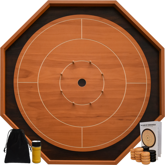 Crokinole Board For Beginners - Jeu de société Crokinole traditionnel 