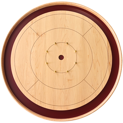 The True Maple - Solid Maple Hardwood Playing Surface Crokinole Board