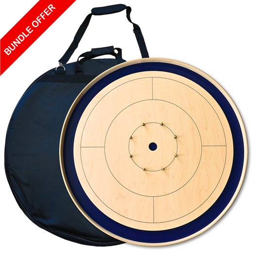 The Royal Blue - Ultimate Crokinole Bundle
