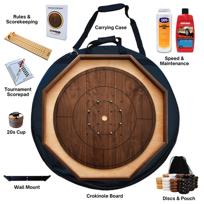 The Walnut Grove - Ultimate Crokinole Bundle