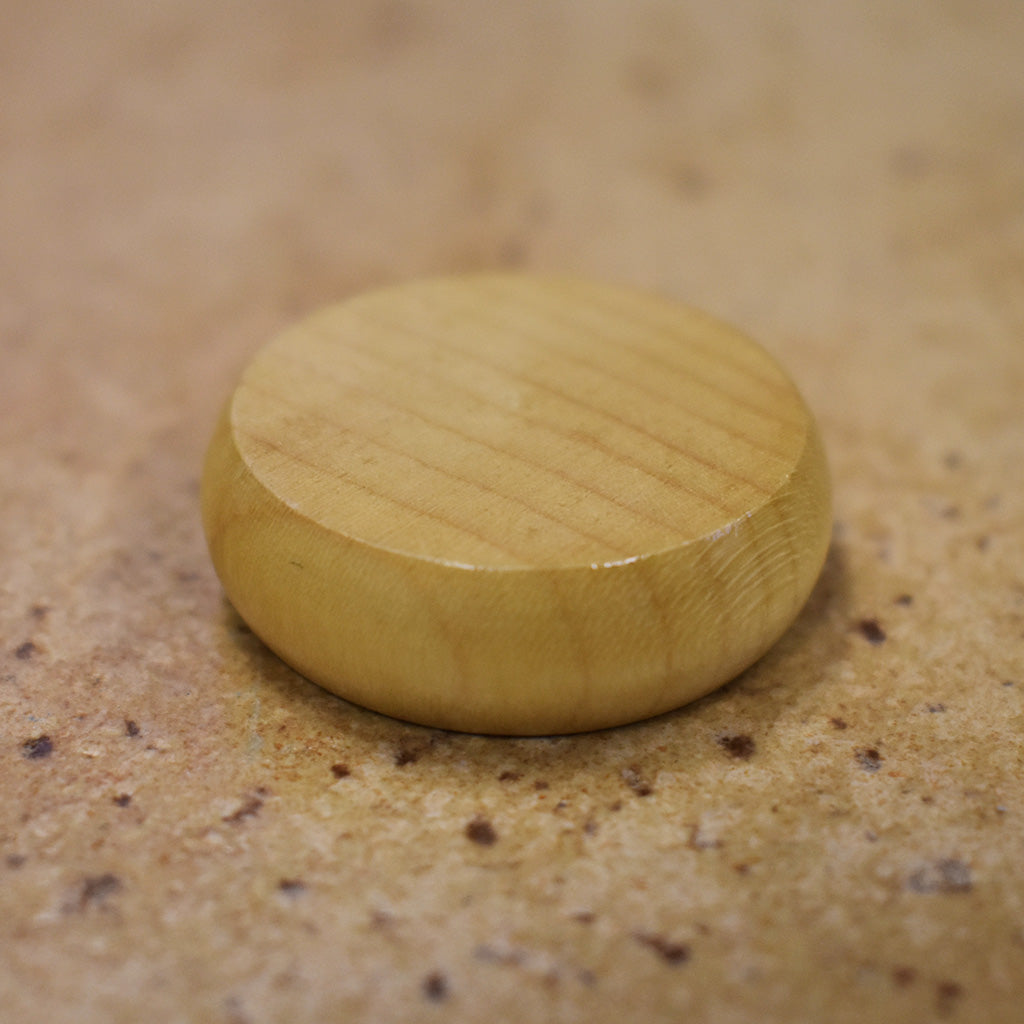 26 Crokinole Discs (Natural & Walnut Stain)