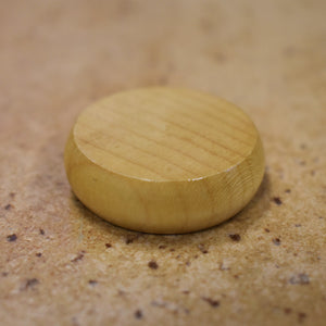 26 Crokinole Discs (Natural & Lime Green)