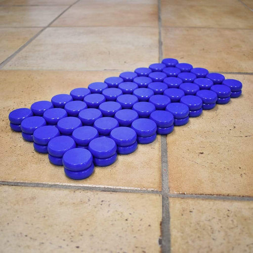 Crokinole Canada Crokinole Pieces 100 Blue Tournament Size Crokinole Discs