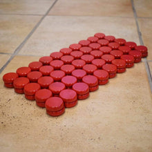 Load image into Gallery viewer, Crokinole Canada Crokinole Pieces 100 Red Tournament Size Crokinole Discs