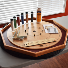 Load image into Gallery viewer, The Baltic Bircher Large Traditional Crokinole Board Game Kit