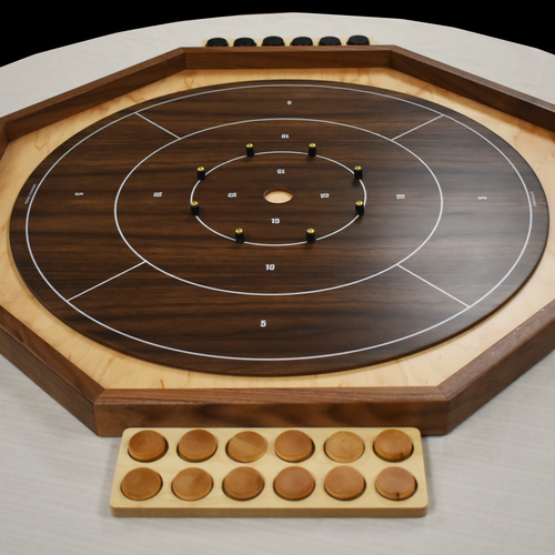 Crokinole Button Tray