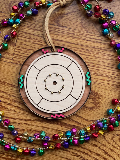 Ornamental Crokinole Canada Hanger