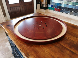 The Victor's Crown - Tournament Crokinole Board Game Set - Meets NCA Standards