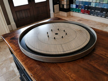 Load image into Gallery viewer, The Tracey Gray Rock Championship - Tournament Crokinole Board Game Set - Meets NCA Standards