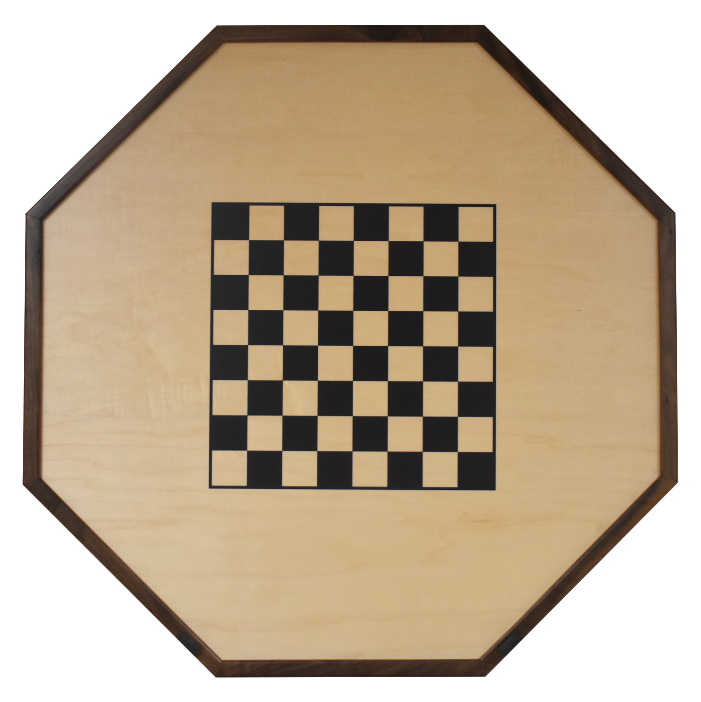 The Gold Standard (Walnut Edition) - Traditional Crokinole Board Game Set