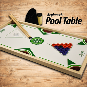 Beginners Pool Table - Finger Pool or Cues Pool
