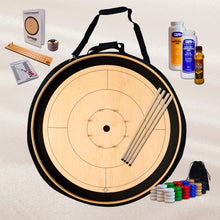 Load image into Gallery viewer, The Tracey Black Championship - Tournament Crokinole Board Game Kit