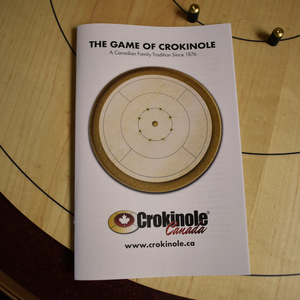The Gray Maple by Crokinole Canada - Tournament Crokinole Board Game Set - Meets NCA Standards