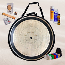 Load image into Gallery viewer, The Tracey Gray Rock Championship - Tournament Crokinole Board Game Kit
