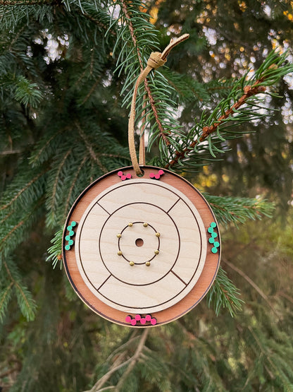 Ornamental Crokinole Canada Hanger