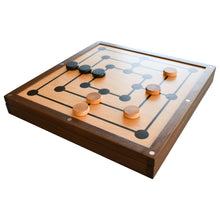 Load image into Gallery viewer, Chess / Checkers / Nine Mens Morris 3-in-1 Game Board &amp; Pieces