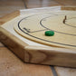 26 Petits Disques Crokinole Style Traditionnel - Blanc &amp; Vert - REMISE 