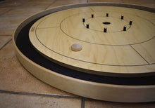 Load image into Gallery viewer, 26 Crokinole Discs (Natural &amp; Walnut Stain)