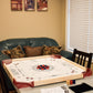 Carrom / Pinnochi Board with Carrom Men, Rules, and Pouch - Carrom Canada